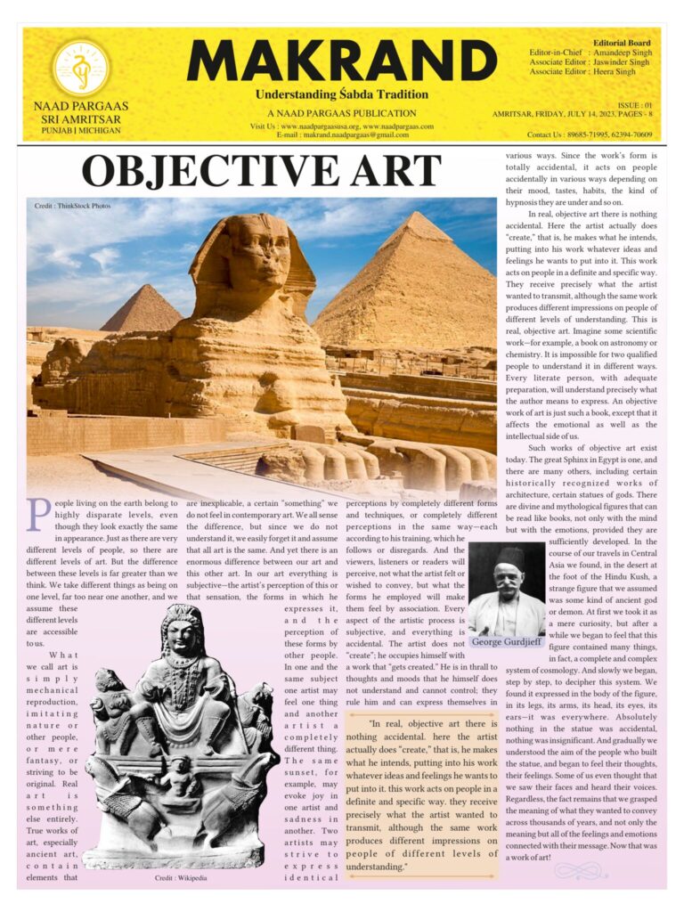 Makrand Volume 01